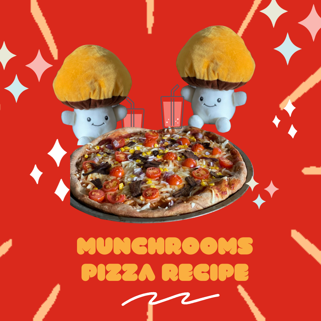 munchrooms vegan pizza recipe