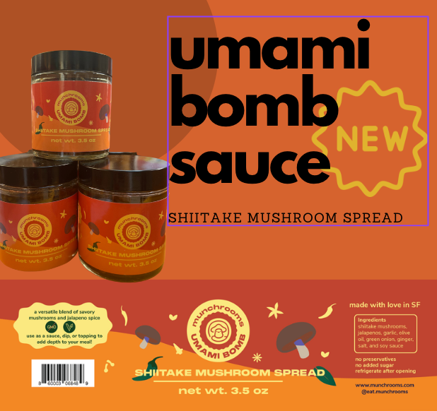umami bomb sauce shiitake mushroom spread