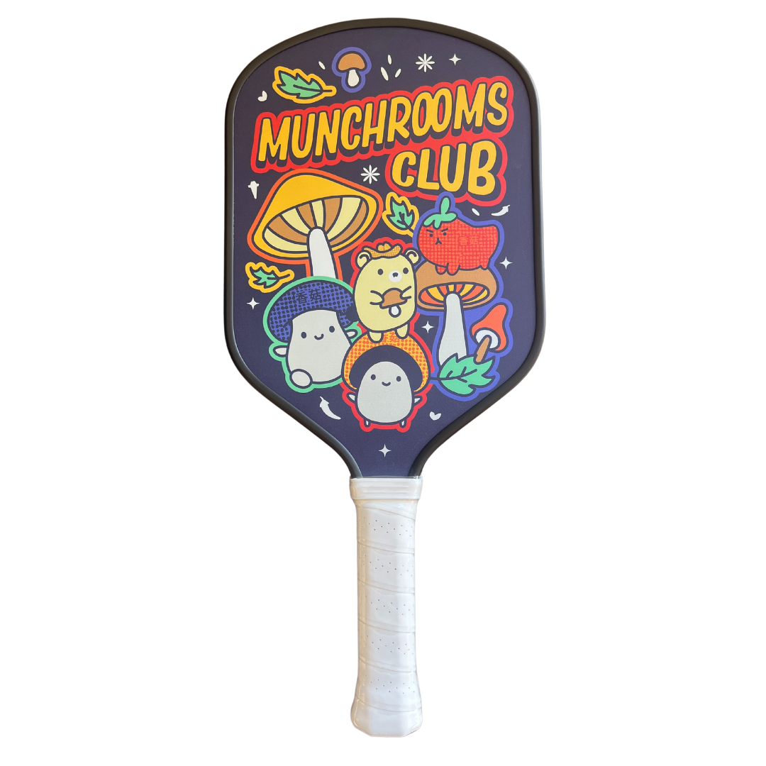 **Limited Edition** munchrooms Club Pickleball Paddle