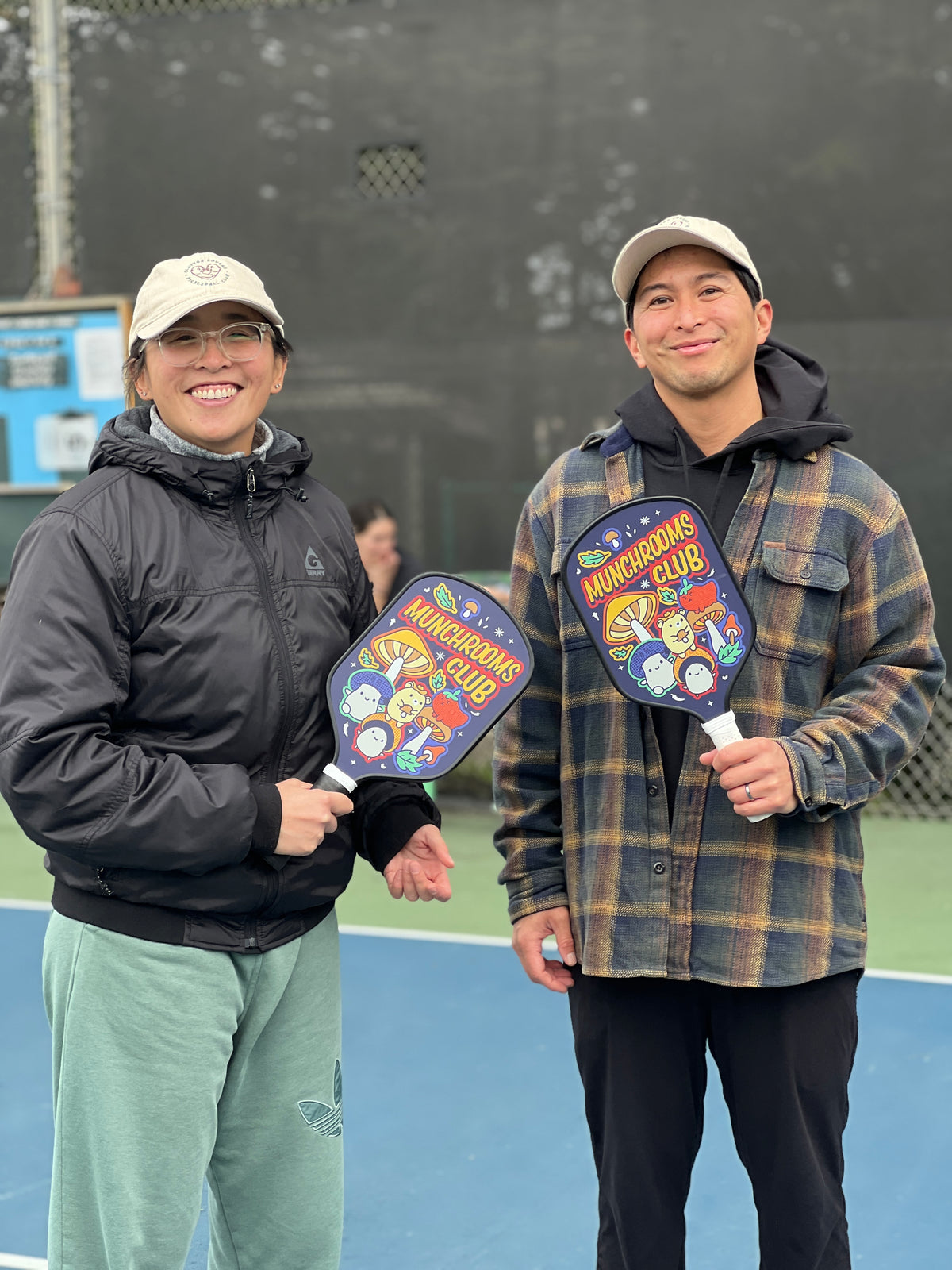 **Limited Edition** munchrooms Club Pickleball Paddle