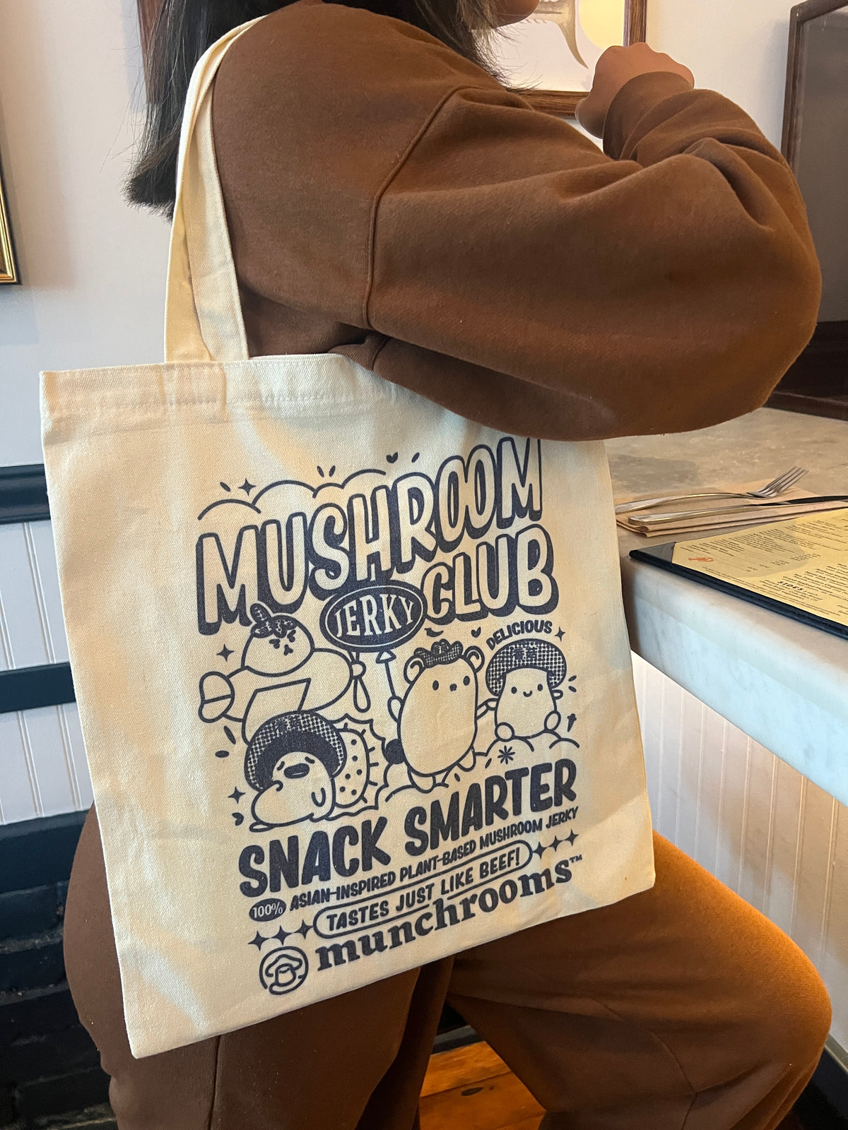 munchrooms 3rd Year Anniversary Celebration Tote Bag