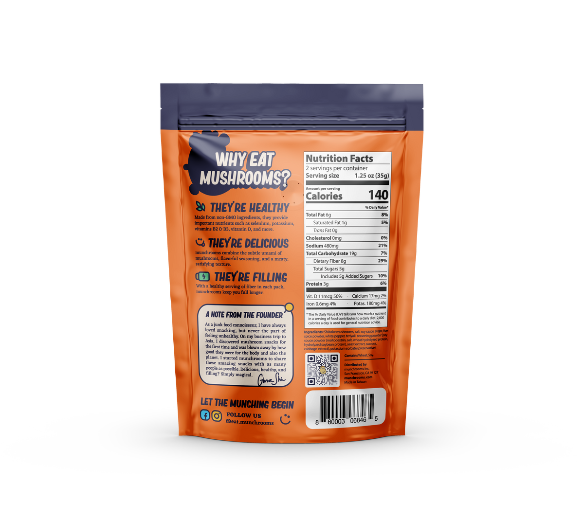 munchrooms 4-pack Tasting Kit